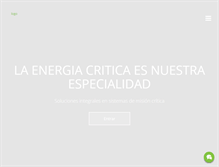 Tablet Screenshot of energiayredes.com